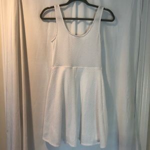 Mossimo White Skater Dress